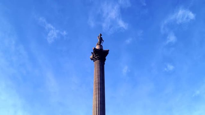 伦敦纳尔逊专栏特拉法加广场