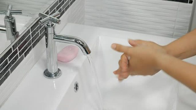 卫生。清洁双手。洗手。