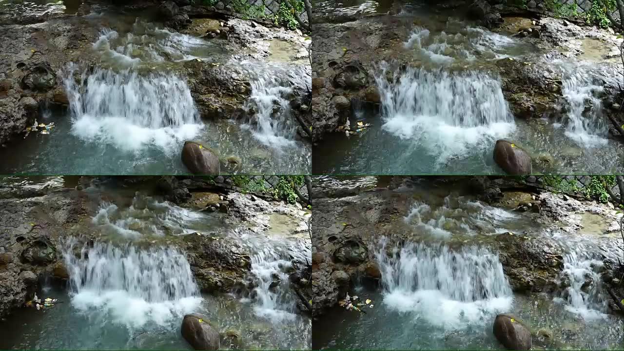 台湾的天然小瀑布