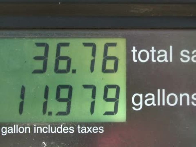 汽油价格计数器