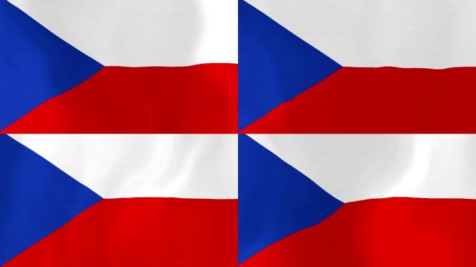 可循环:捷克共和国的国旗