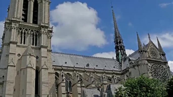 巴黎圣母院的外观