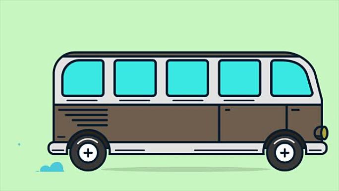 公交车动画