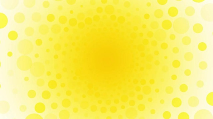 旋转明亮的黄色背景与圆形夏季太阳