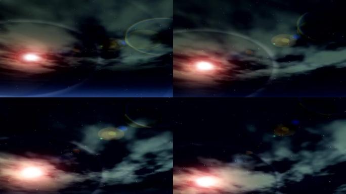 红矮星太阳和恒星-离开大气层