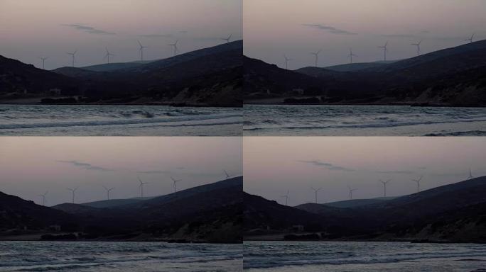 爱琴海附近的风能