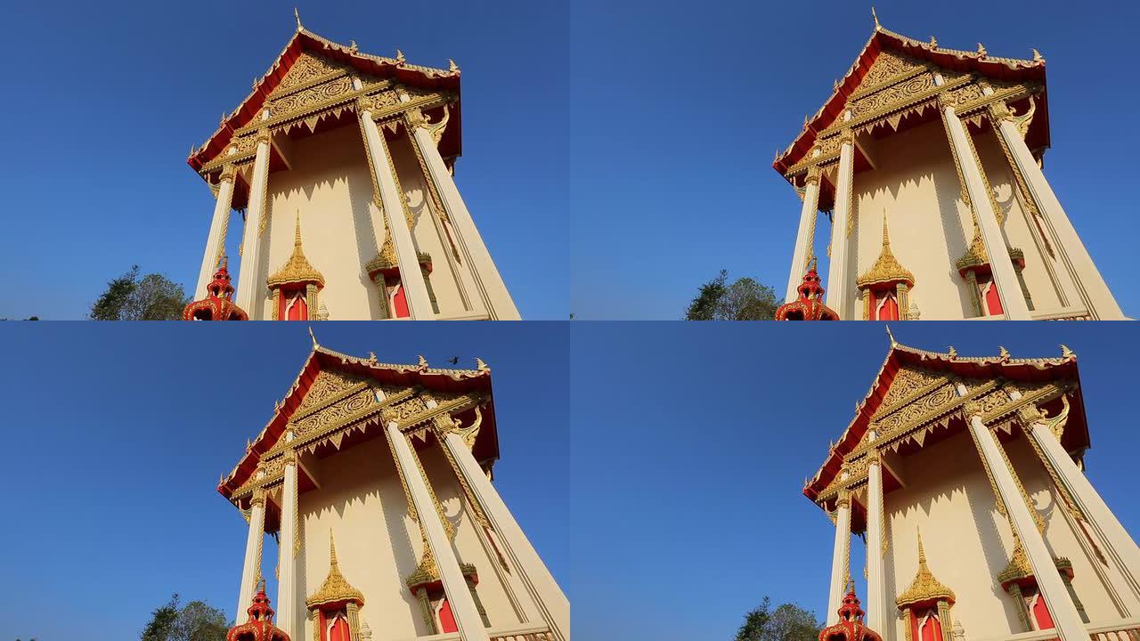 蓝天佛教寺庙