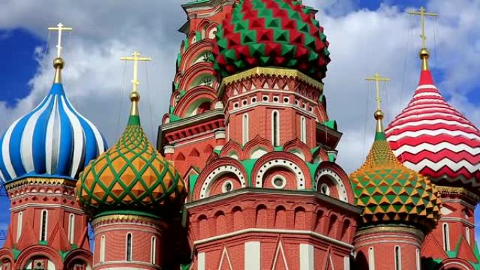 圣巴西尔大教堂，莫斯科，俄罗斯