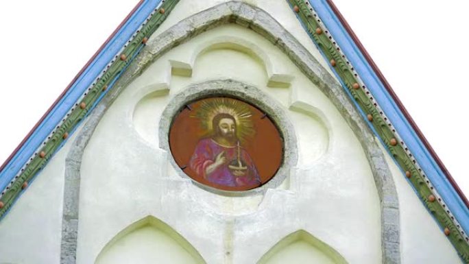 耶稣在教堂上的形象