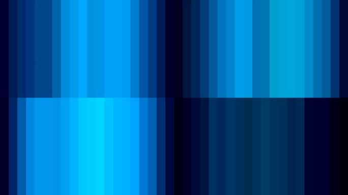 抽象柔和的蓝色线条条纹背景新质量通用运动动态动画七彩快乐音乐视频素材