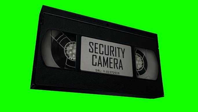 VHS磁带安全摄像机证据