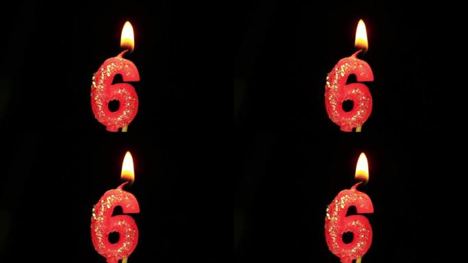 六种形式的蜡烛