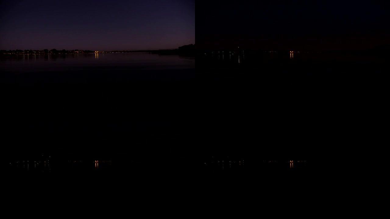 悉尼Kogarah湾日落延时拍摄4k
