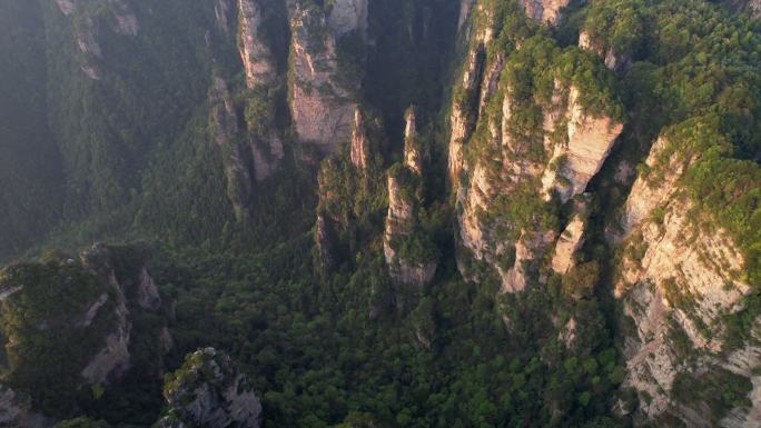 张家界国家森林公园杨家界景区航拍视频