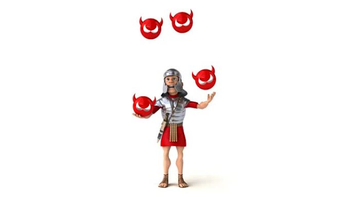 罗马士兵- 3D动画