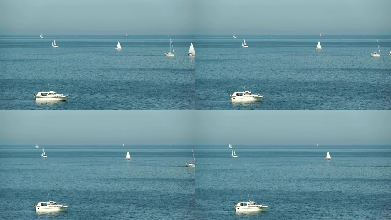 波罗的海帆船 | Segelboote auf der Ostsee (特写)