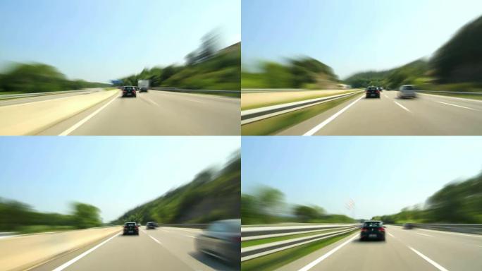 公路狂暴日公路摄像车超高速
