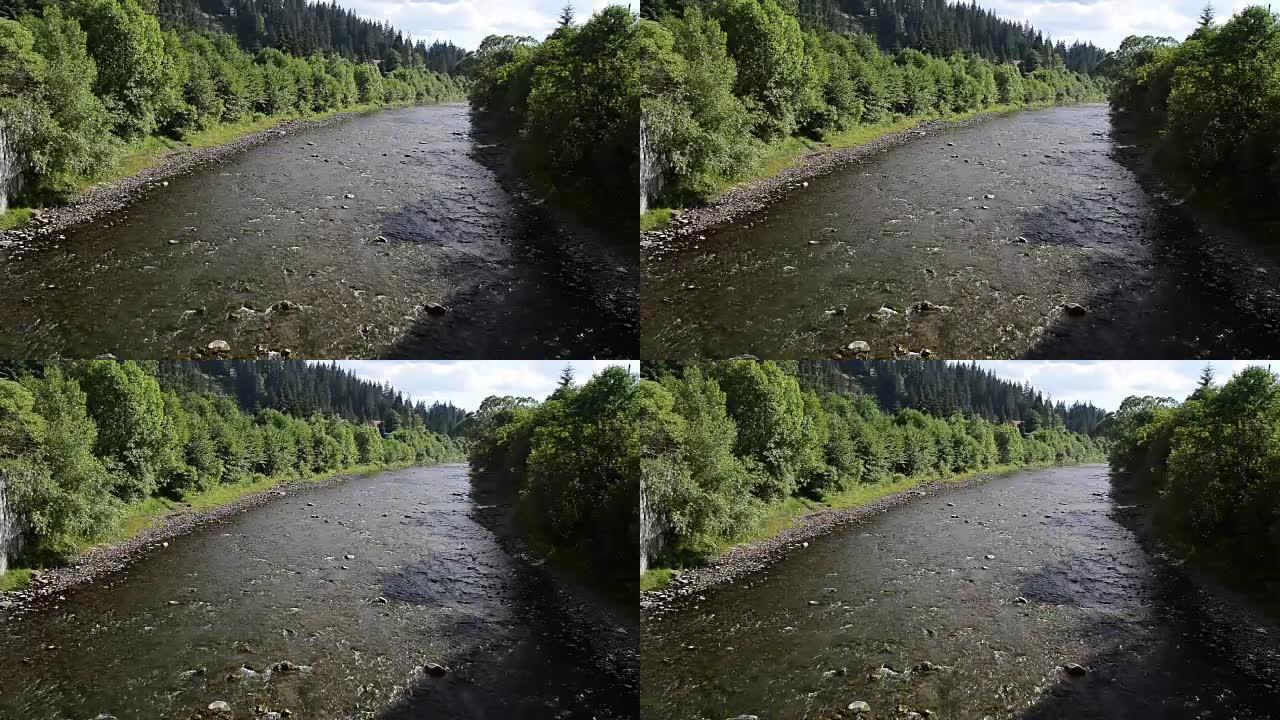 山河石头透明水