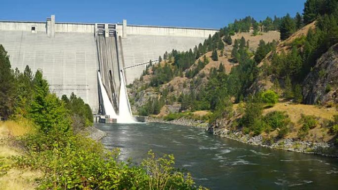 Dworshak大坝混凝土重力北叉清水河爱达荷州