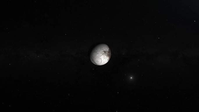 前往土星的卫星Iapetus，在外层空间