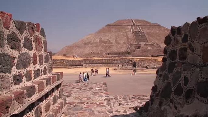 墨西哥古代玛雅金字塔的旧石头