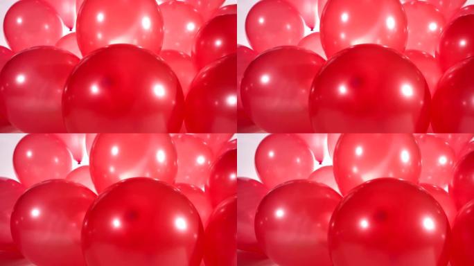 红色派对气球