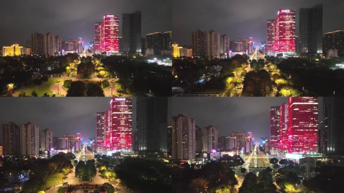 佛山禅城季华路夜景