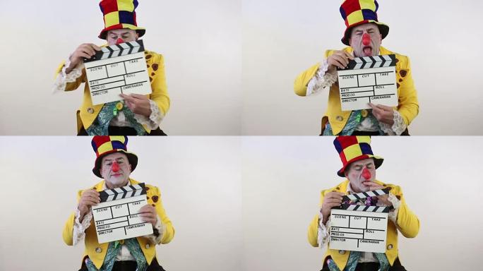 小丑与电影拍板