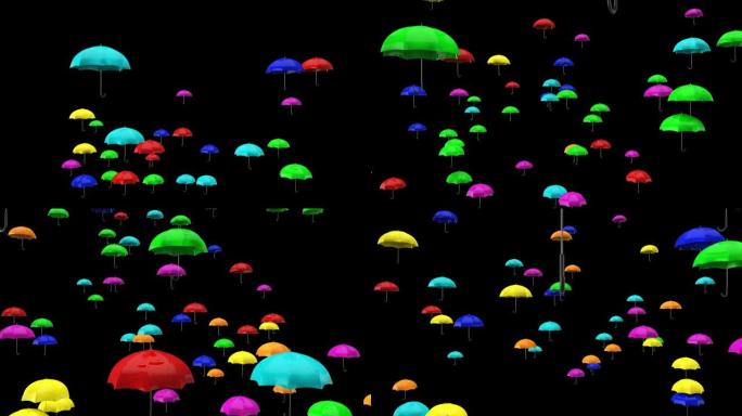 雨伞-3D动画