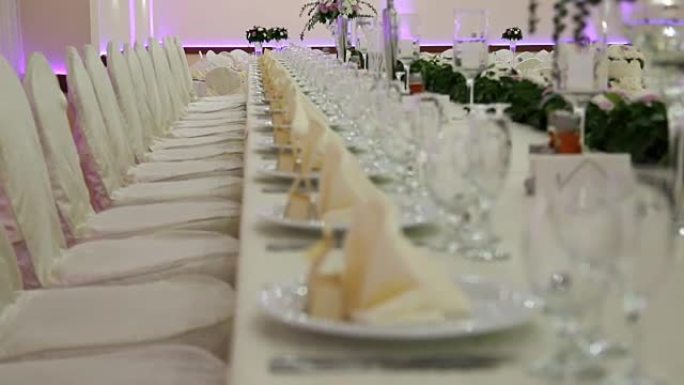 婚礼餐桌