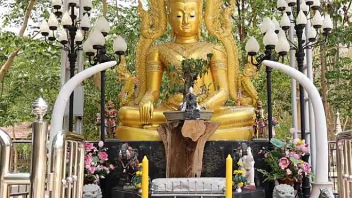 泰国寺庙中的佛陀