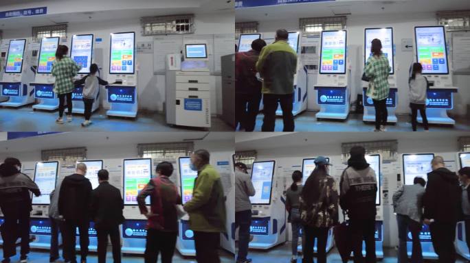 医院挂号取号机器