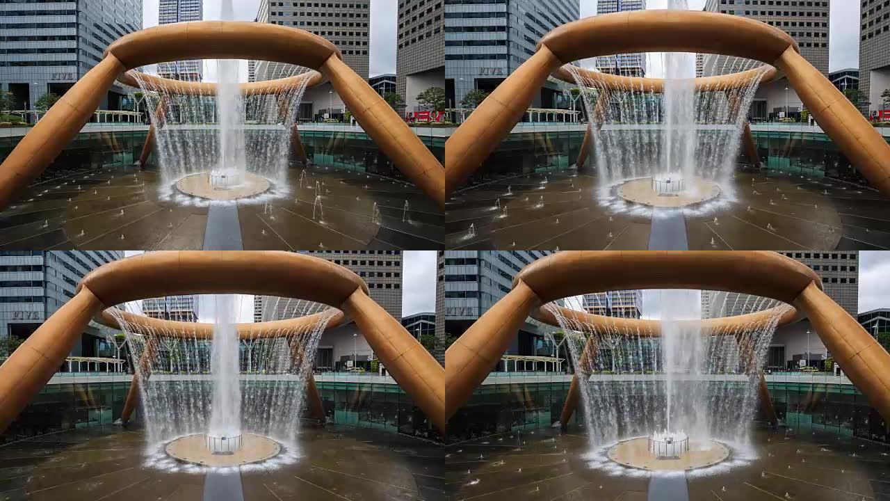 新加坡财富之泉的延时