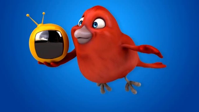 电脑动画-红鸟