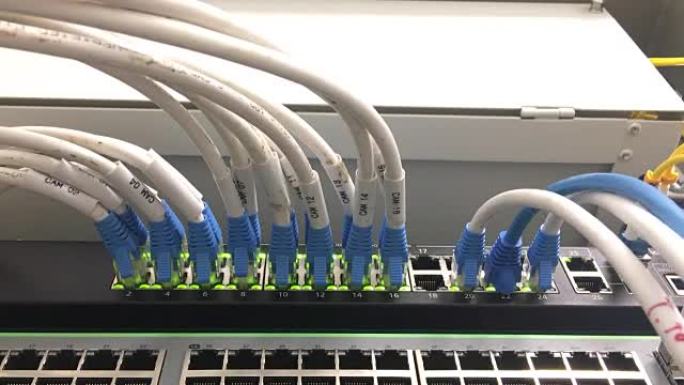 关闭网络交换机上的电缆链接。
