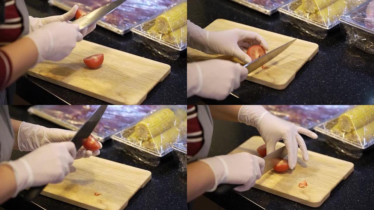 煮切西红柿