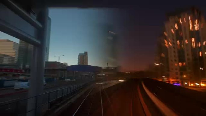 伦敦铁路运输4k视频墙