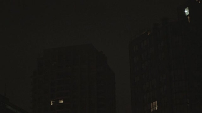 市区的多伦多夜景
