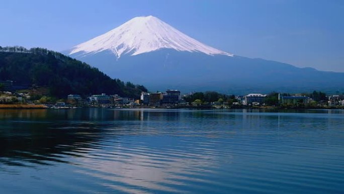 富士山反射水
