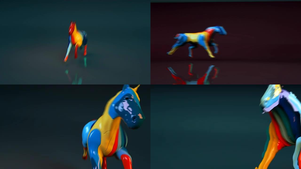 马运动设计-3D动画