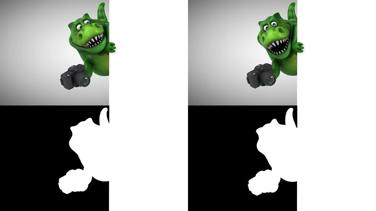 有趣的恐龙-3D动画