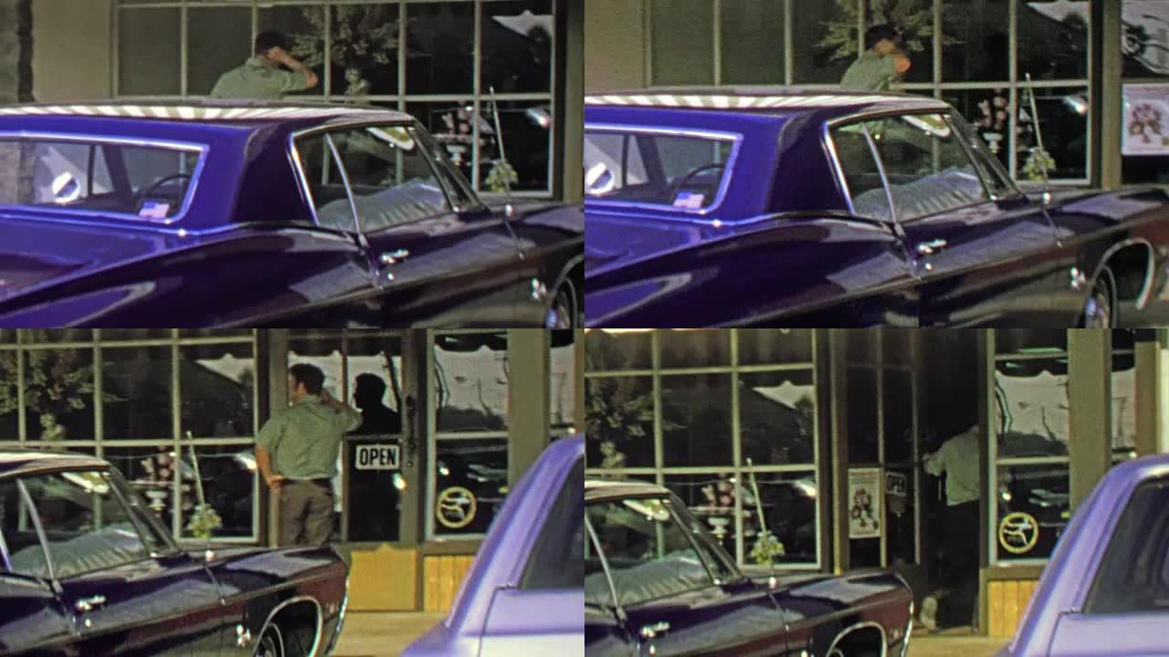 1974: 男士开花店小生意实体店。