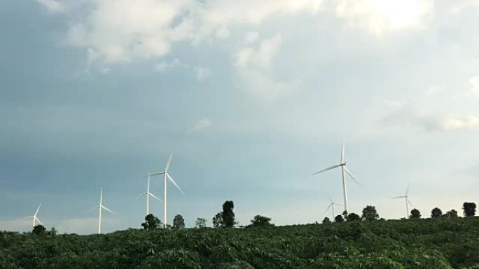 风力发电机组发电站