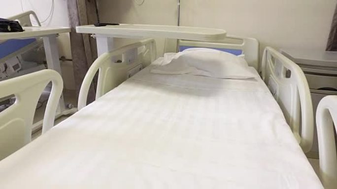医院病房的空床