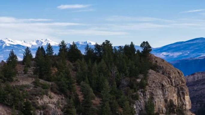 全景甜水科罗拉多萨瓦奇山景