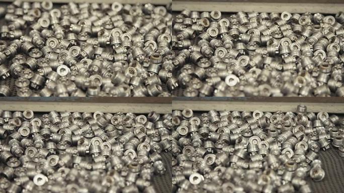 生产设施中热和涂层过程中的金属零件