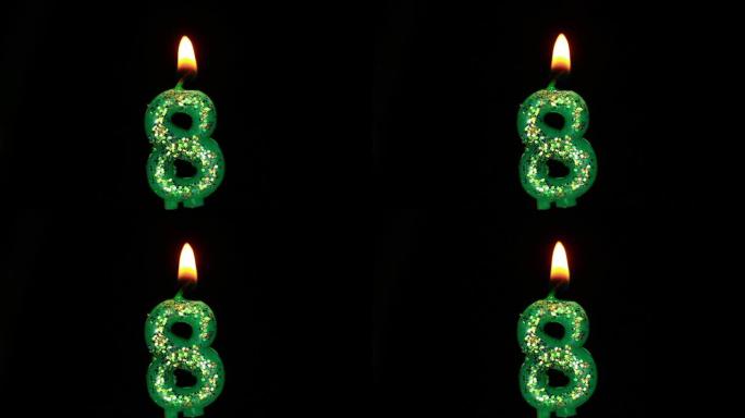 八种形式的蜡烛