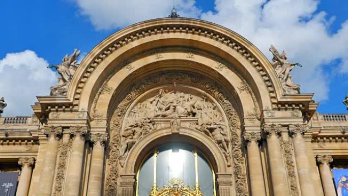 巴黎博物馆、大皇宫著名地标建筑、旅游