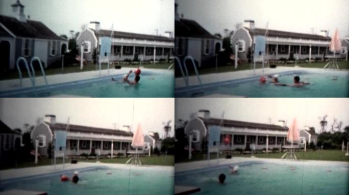 1959-泳池篮球夏季乐趣度假之家