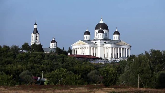 俄罗斯景点基督大教堂的复活